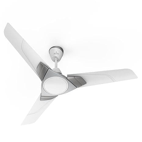Polycab Aereo plus 1200 mm High Speed 1 Star Rated 52 Watt Ceiling Fan with Rust-Proof Aluminium Blades and 3 years warranty (Cool Grey Silver)